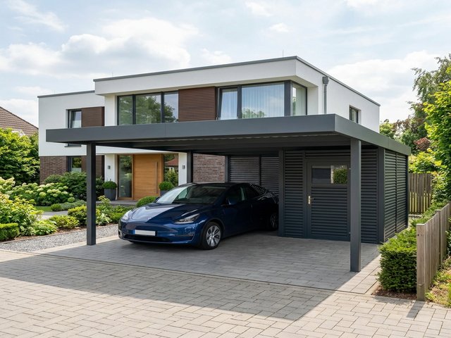 Wartungsfreies Aluminium-Tragwerk im Detail